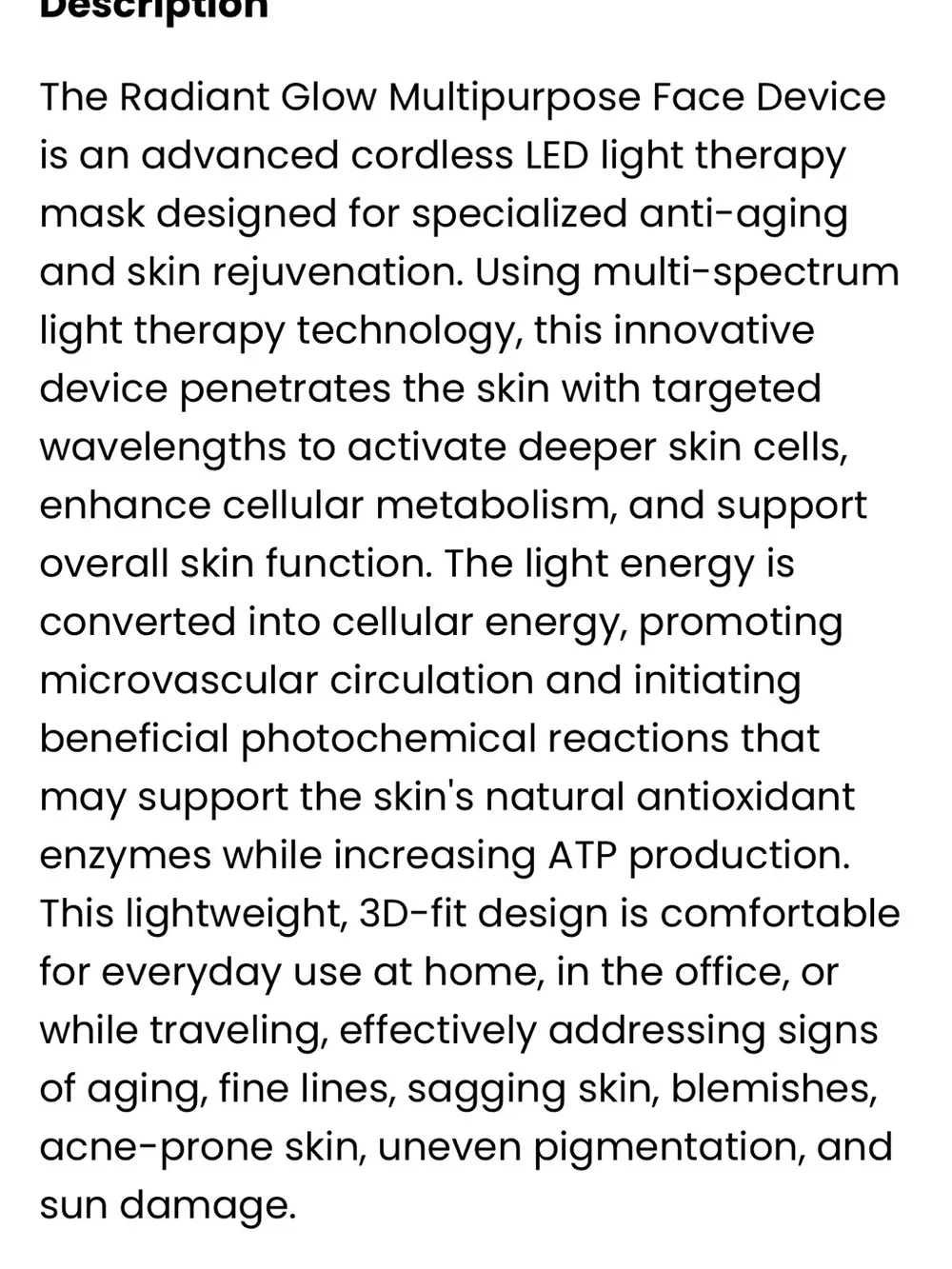 Inner cells radiant glow